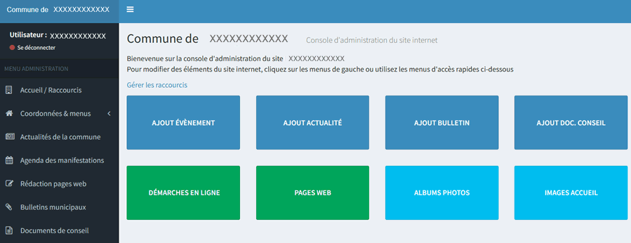 SIte internet pour mairie et collectivités