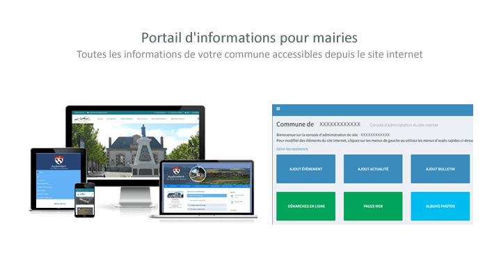 Site internet pour mairie et collectivités